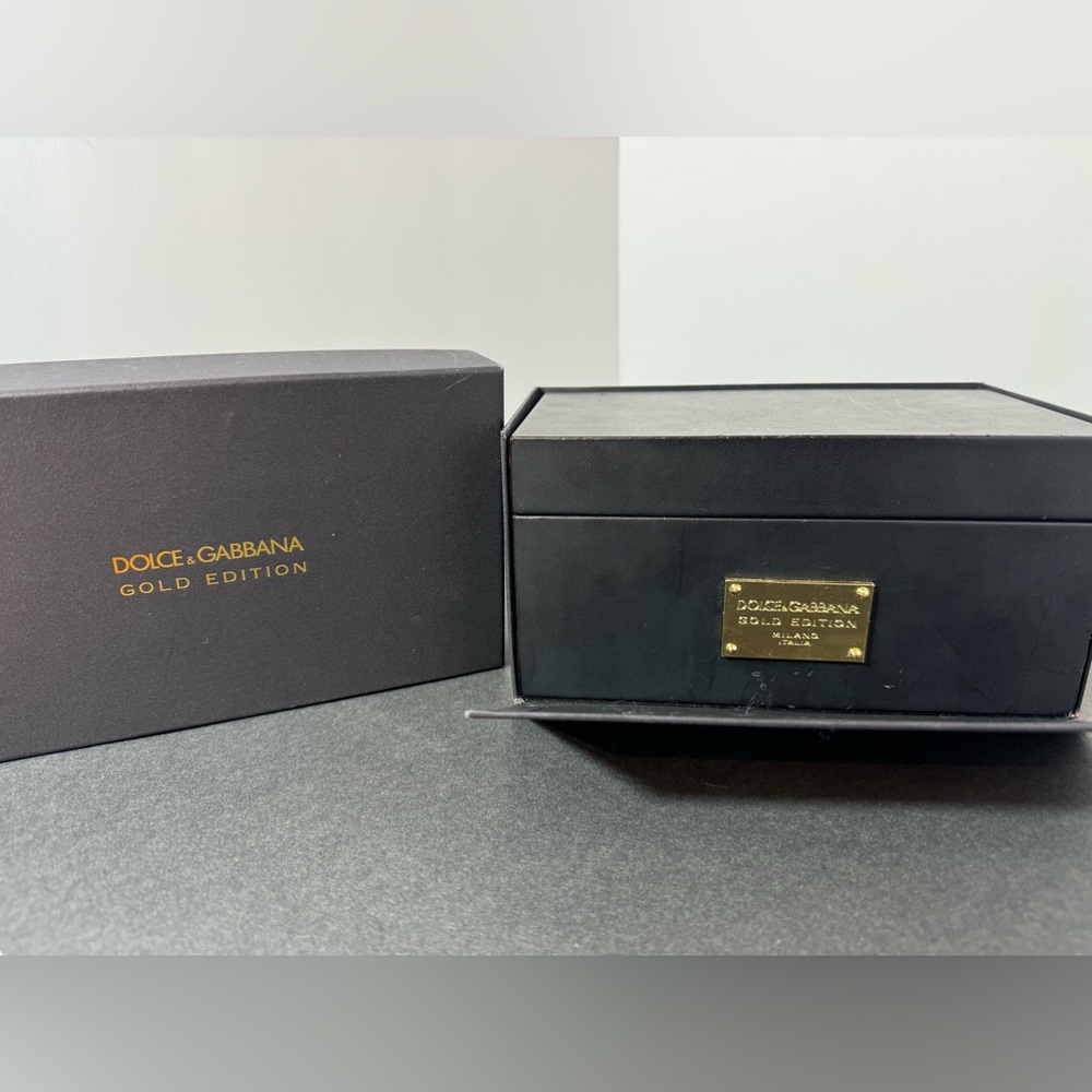 Beautiful sunglasses Dolce&Gabbana gold plated 18k